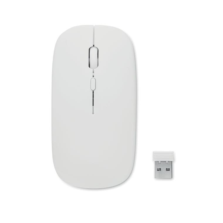 Mouse wireless reîncărcabil CURVY C Alb