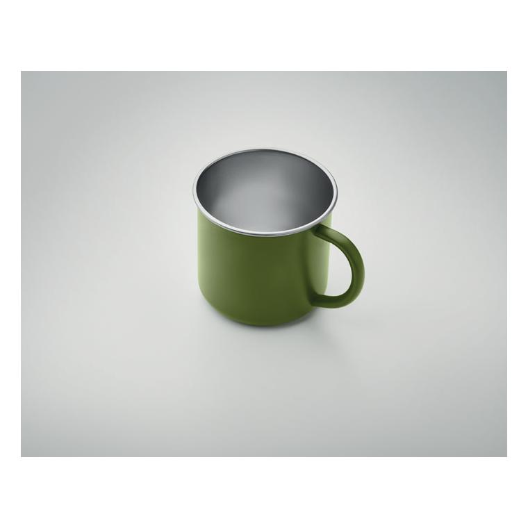 Cană oțel inoxidabil reciclat CARIBU Verde Inchis