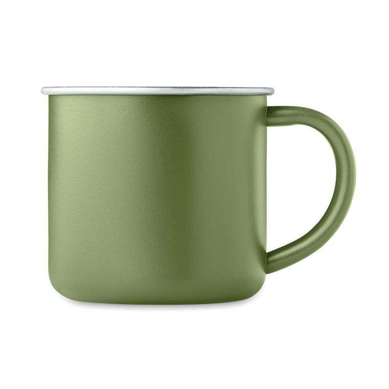 Cană oțel inoxidabil reciclat CARIBU Verde Inchis