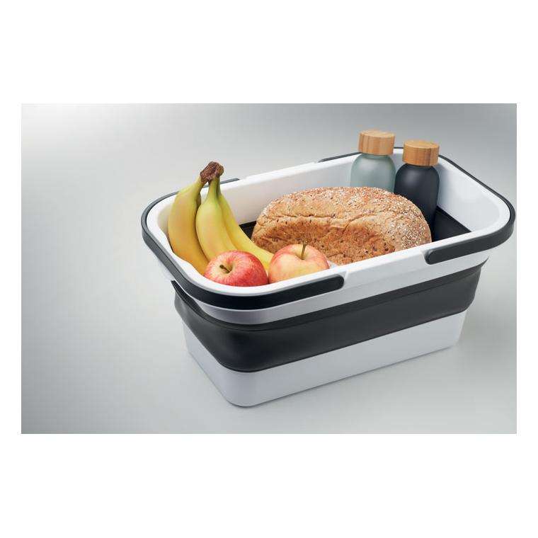 Coș de picnic pliabil CESTA Alb