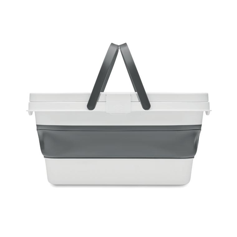 Coș de picnic pliabil CESTA Alb