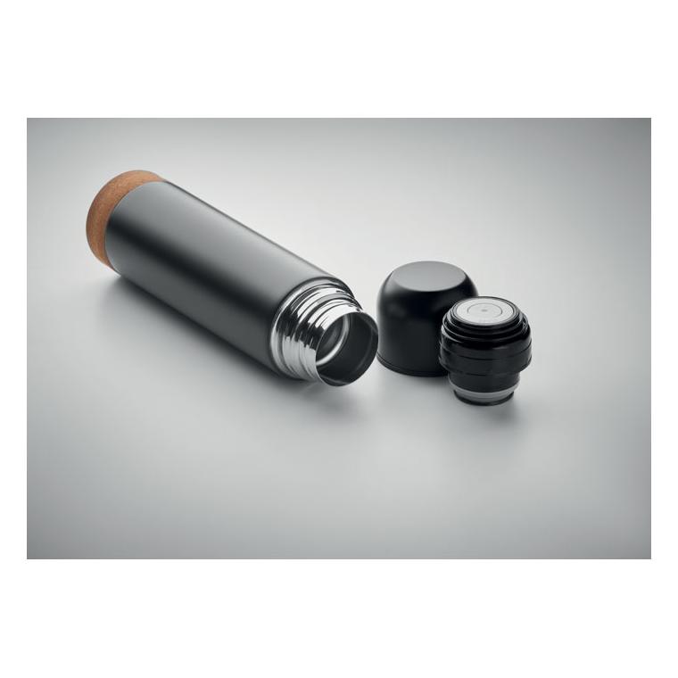 Termos cu perete dublu 500 ml AVENTUR Negru