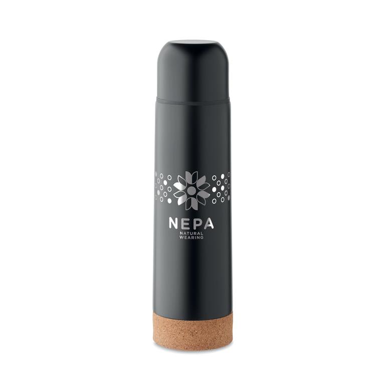 Termos cu perete dublu 500 ml AVENTUR Negru