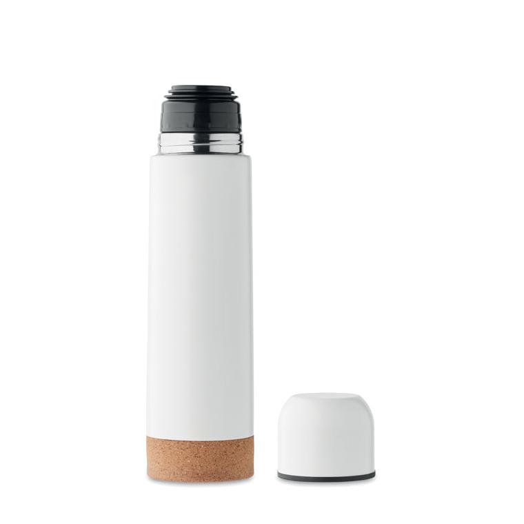 Termos cu perete dublu 500 ml AVENTUR Alb