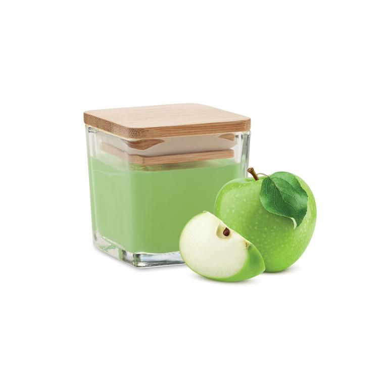 Lumânare parfumată pătrată 50 gr PILA Lime