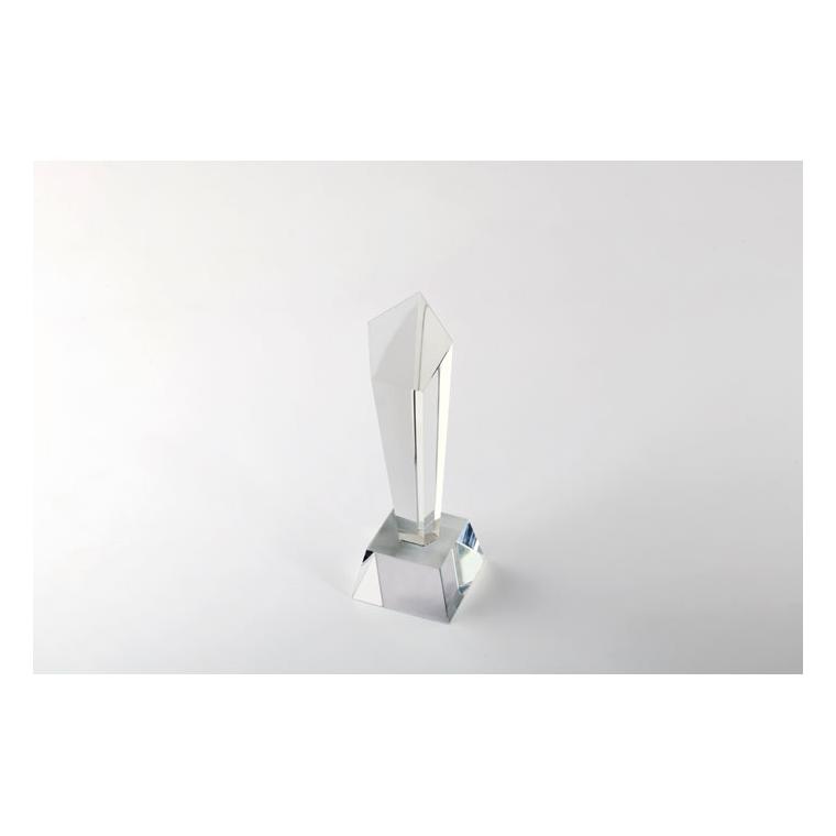 Trofeu din cristal în cutie cadou DIAWARD Transparent