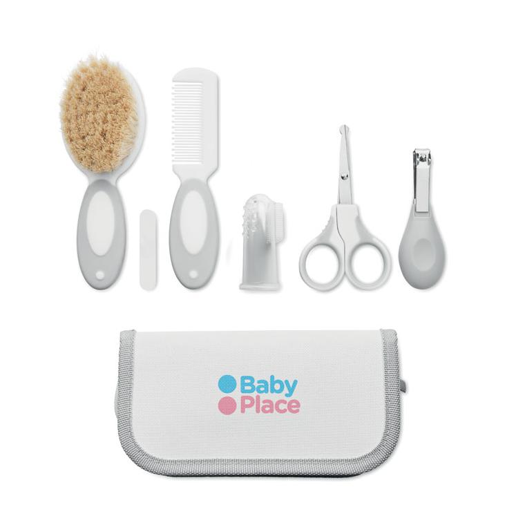 Set 6 piese pentru bebeluși BABY Alb