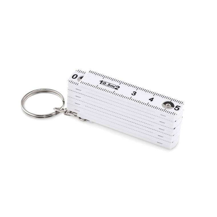 Breloc cu ruletă tâmplărie 50 cm FUSTER Alb