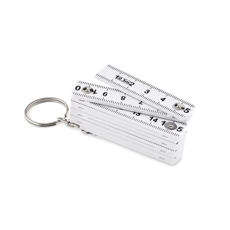 Breloc cu ruletă tâmplărie 50 cm FUSTER Alb