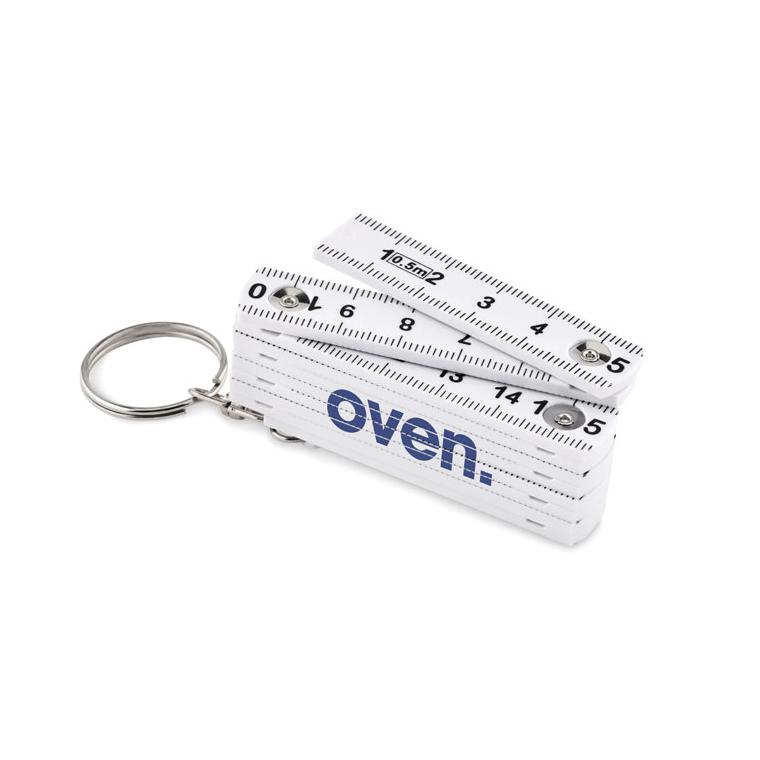 Breloc cu ruletă tâmplărie 50 cm FUSTER Alb