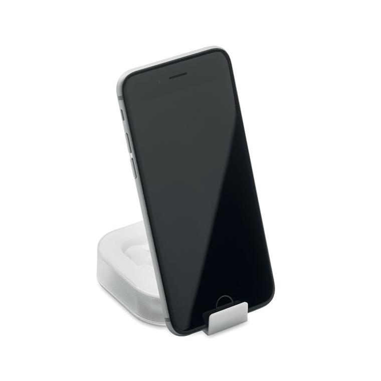 Căști cu capace de silicon MUSISOFT C Alb