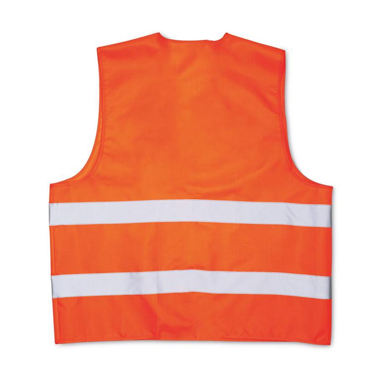 Vestă de siguranță din poliester tricotat VISICOAT Portocaliu