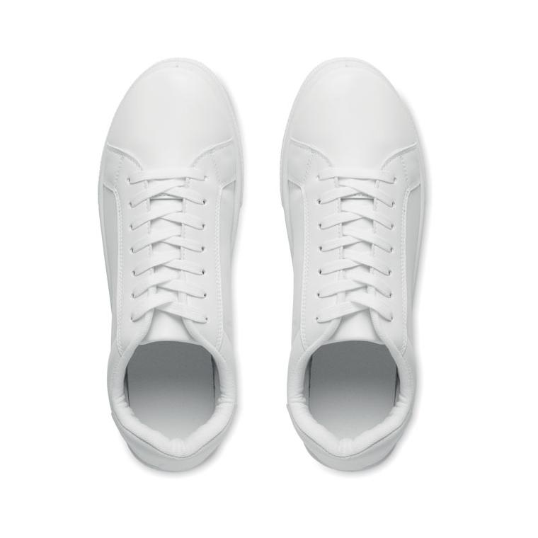 Teneși din PU mărimea 46 BLANCOS Alb