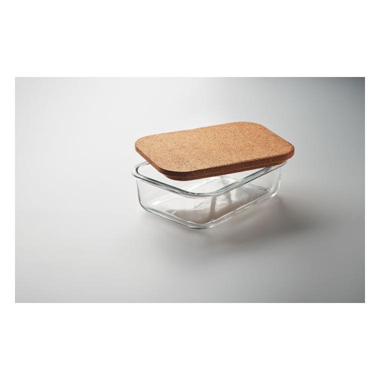 Caserolă din sticlă cu capac plută CANOA Transparent