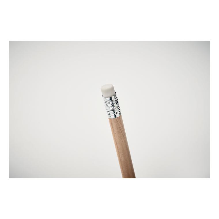 Creion natural în etui cu semințe PENSEED Alb
