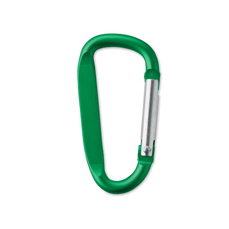 Carabină de prindere din aluminiu GANCHO Verde