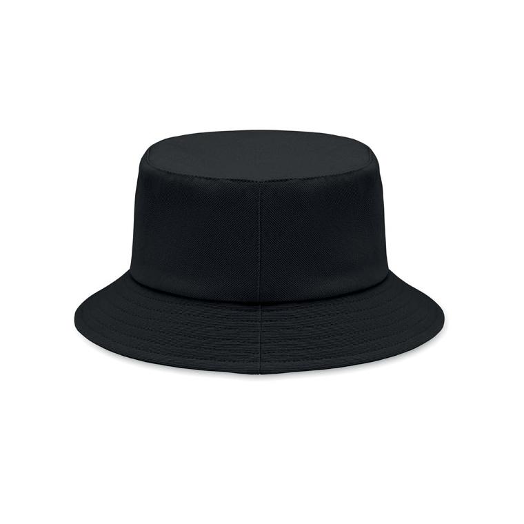 Bască din bumbac periat 260 gr/m² MONTI Negru