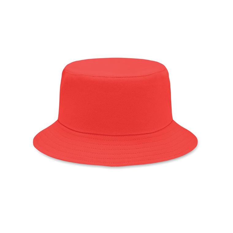 Bască din bumbac periat 260 gr/m² MONTI Roșu