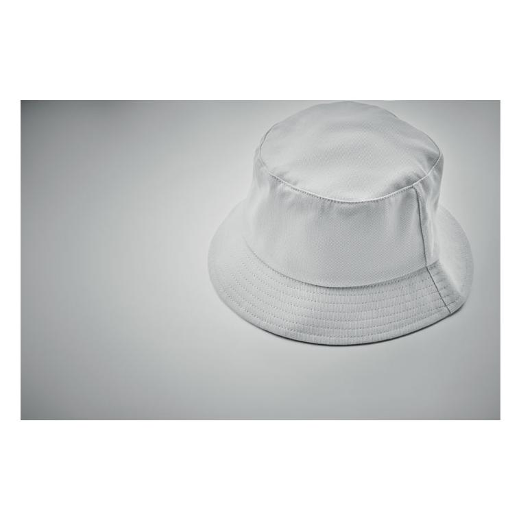 Bască din bumbac periat 260 gr/m² MONTI Alb