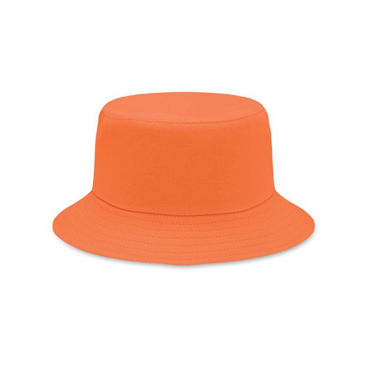 Bască din bumbac periat 260 gr/m² MONTI Portocaliu