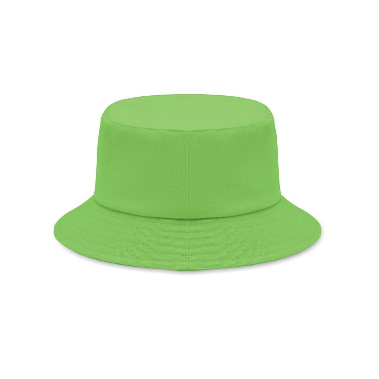 Bască din bumbac periat 260 gr/m² MONTI Lime