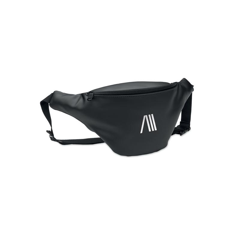 Borsetă din PU moale BAI Negru