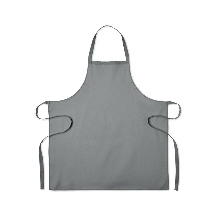 Șorț de bucătărie din bumbac reciclat CUINA Gri
