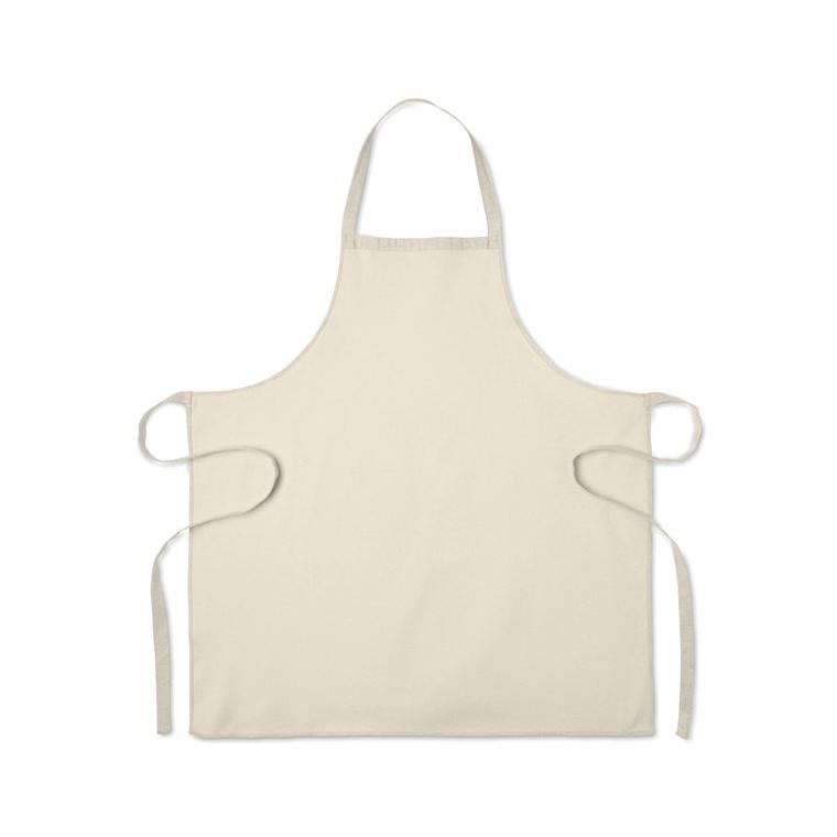 Șorț de bucătărie din bumbac reciclat CUINA Bej