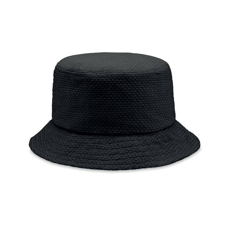Pălărie din paie BILGOLA+ Negru