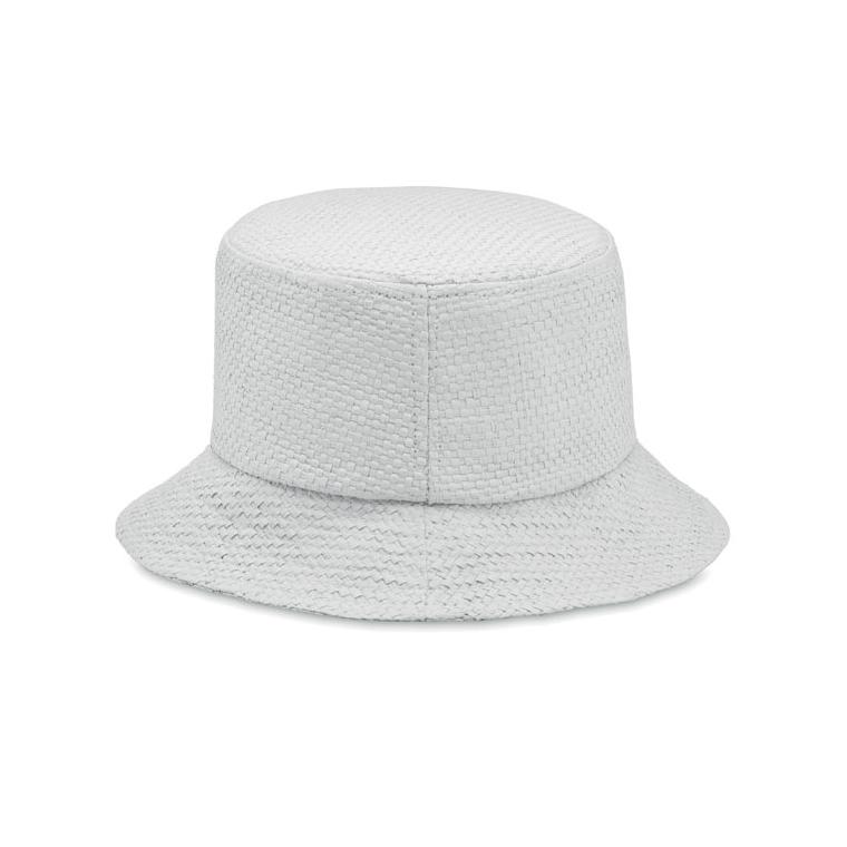 Pălărie din paie BILGOLA+ Alb