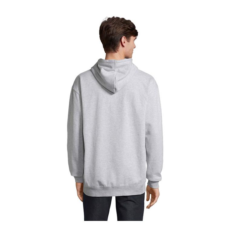 Hanorac cu glugă CARTER Gri melange L