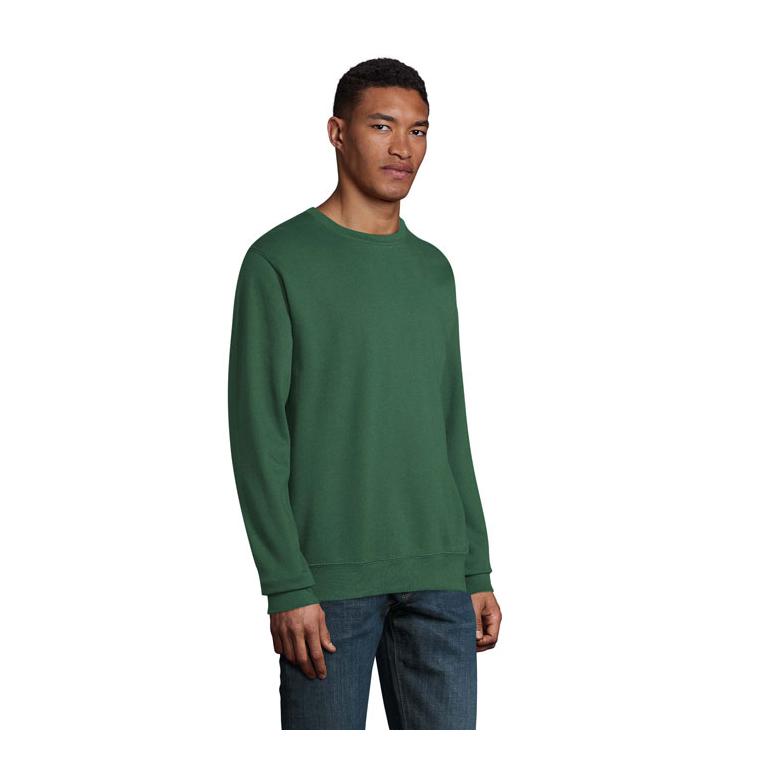 Bluză guler rotund unisex COLUMBIA Verde sticlă L