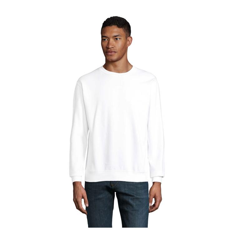 Bluză guler rotund unisex COLUMBIA White XL
