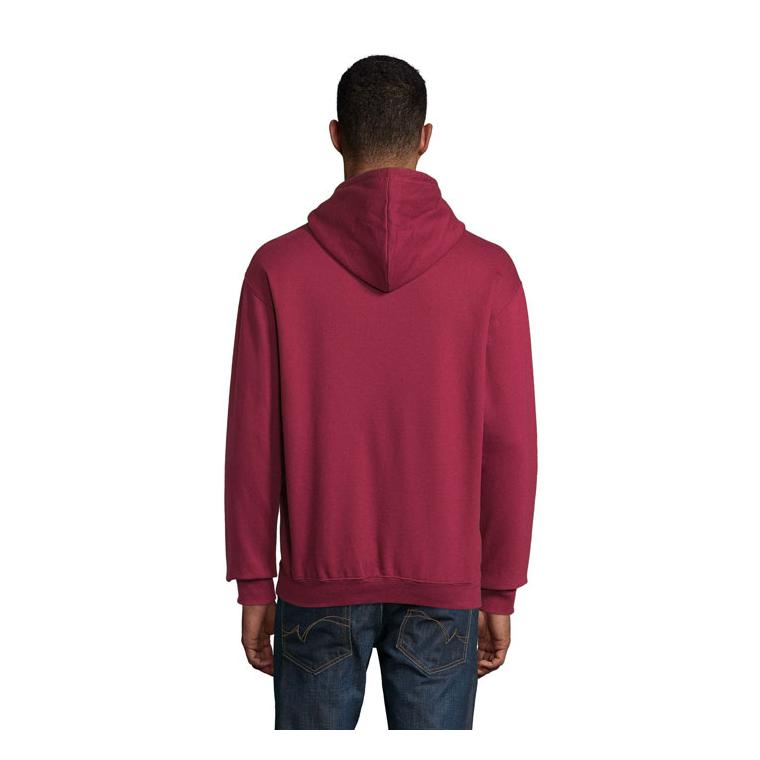 Pulover Unisex cu glugă CONDOR Burgundy XXL