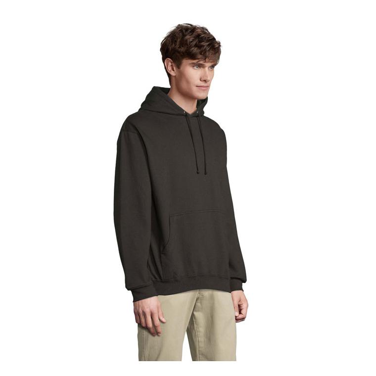 Pulover Unisex cu glugă CONDOR Negru L