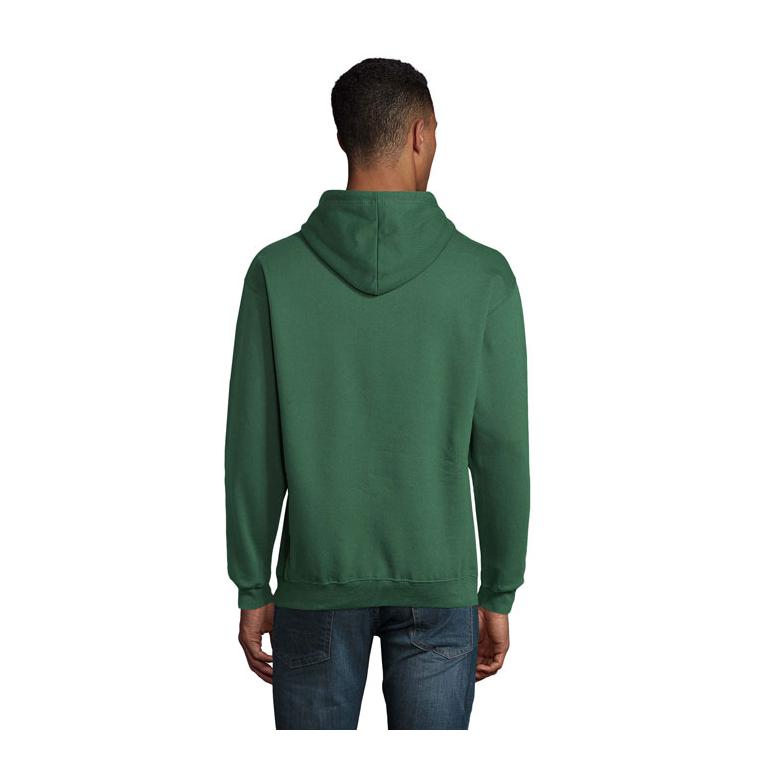 Pulover Unisex cu glugă CONDOR Verde sticlă 5XL