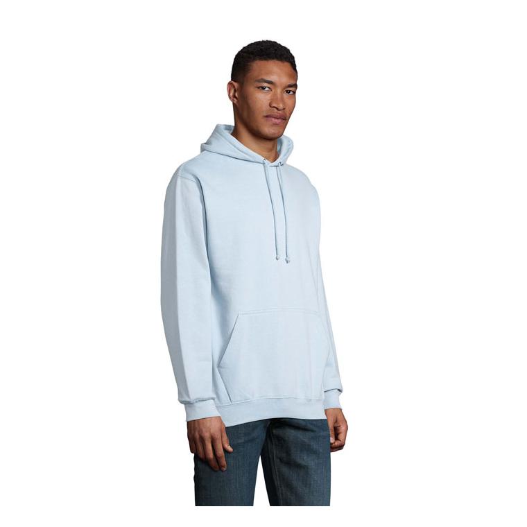 Pulover Unisex cu glugă CONDOR Bleu S