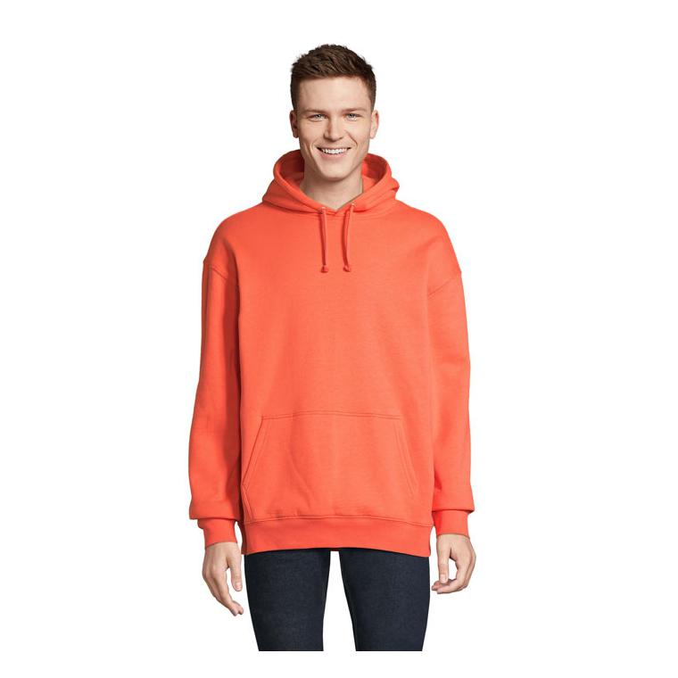 Pulover Unisex cu glugă CONDOR Ash - Gri cenușă XXL