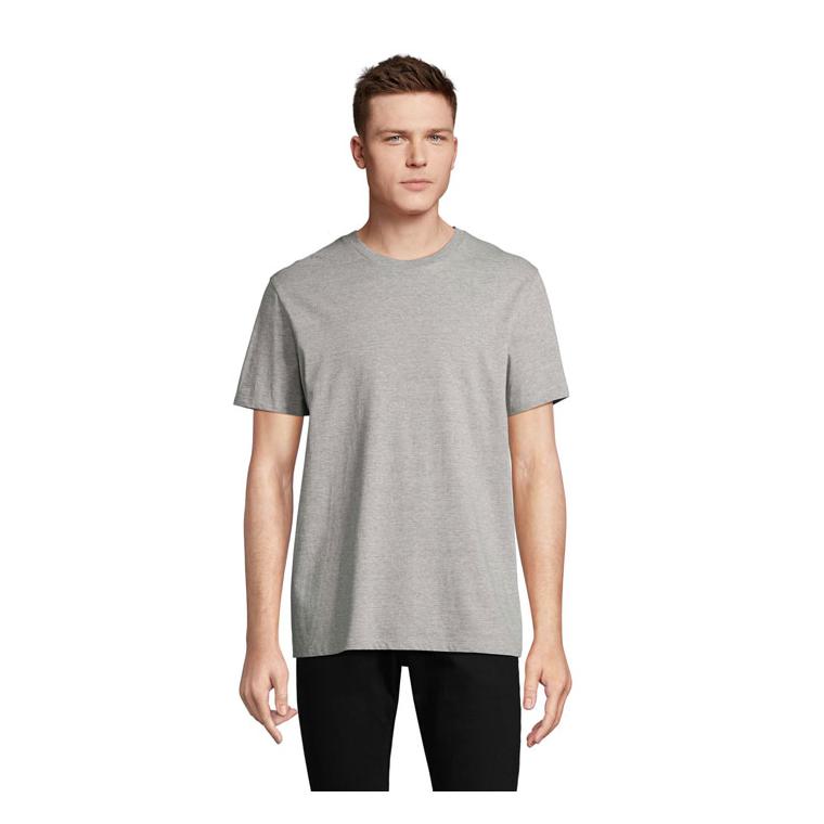 Tricou bumbac organic 175 g LEGEND Gri melange