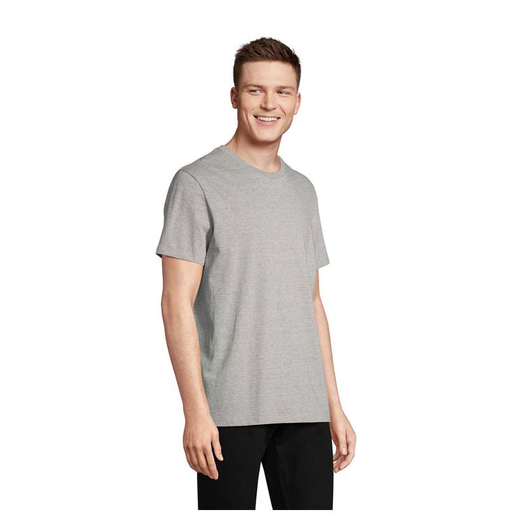 Tricou bumbac organic 175 g LEGEND Gri melange XL