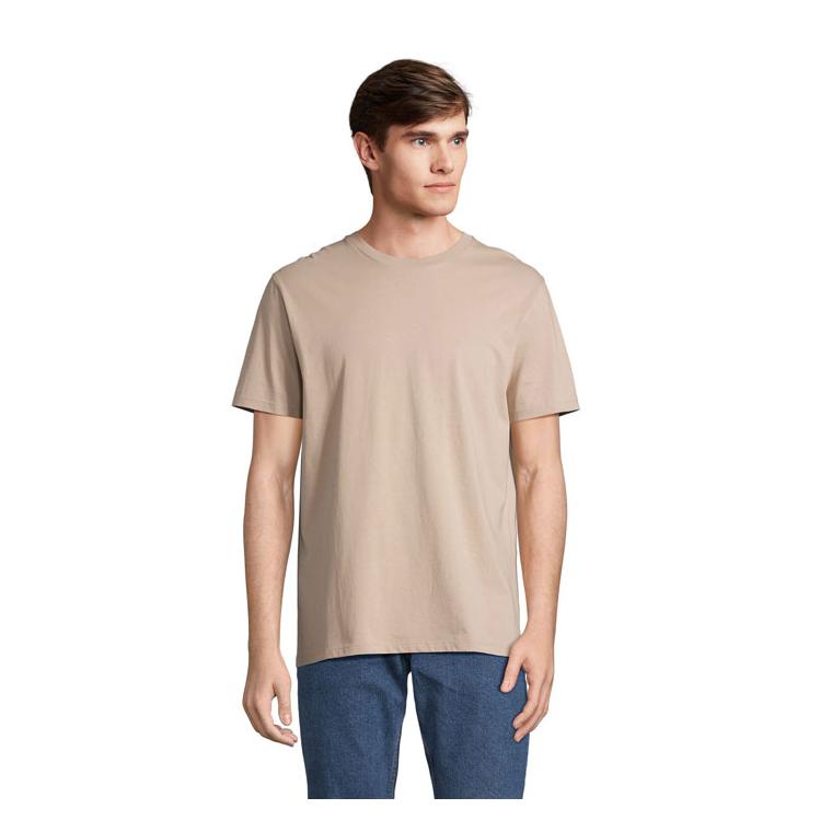 Tricou bumbac organic 175 g LEGEND Rope - maro deschis