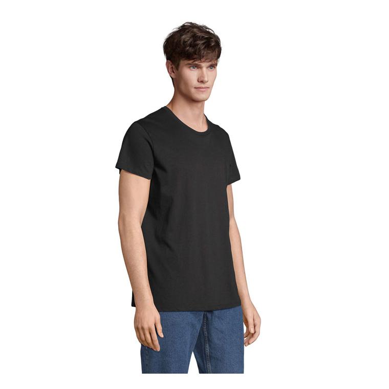 Tricou la baza gâtului 150 g RE CRUSADER Deep Black XL
