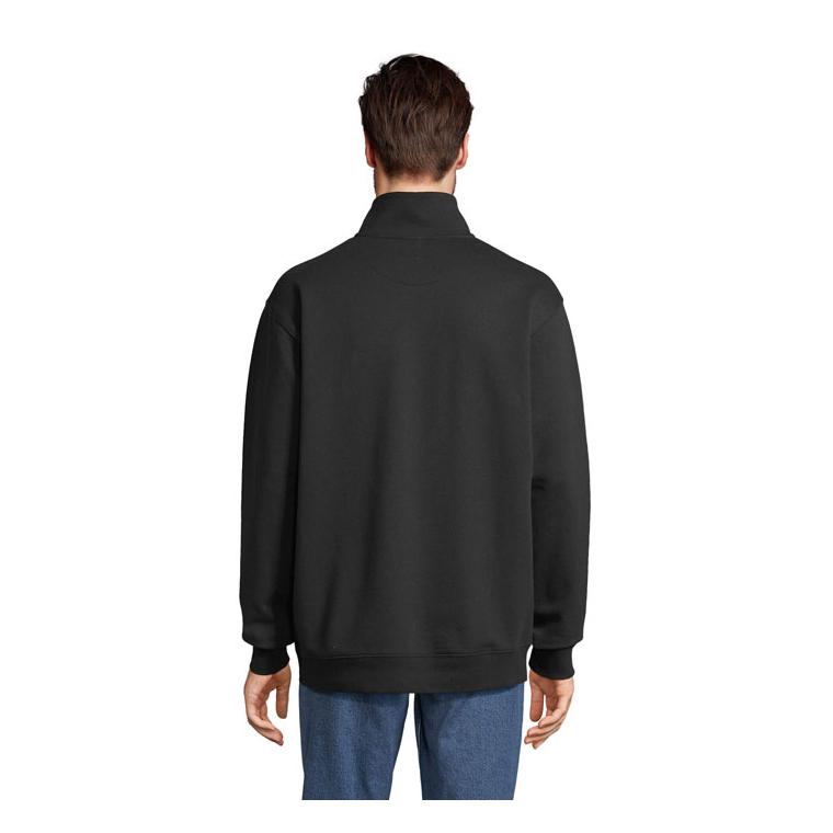 Hanorac cu fermoar CONRAD Negru M