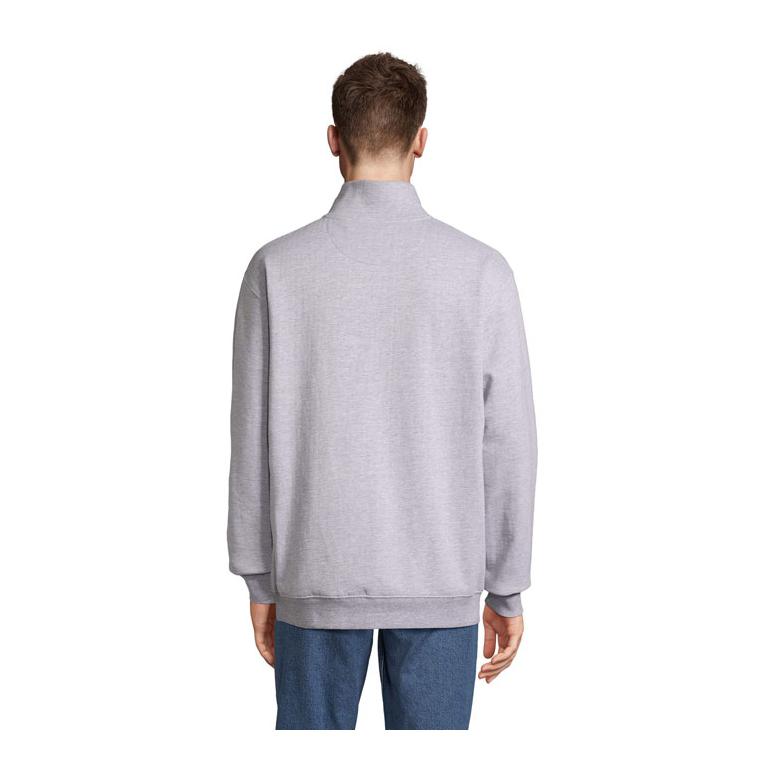 Hanorac cu fermoar CONRAD Gri melange 3XL