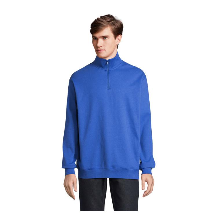 Hanorac cu fermoar CONRAD Royal Blue