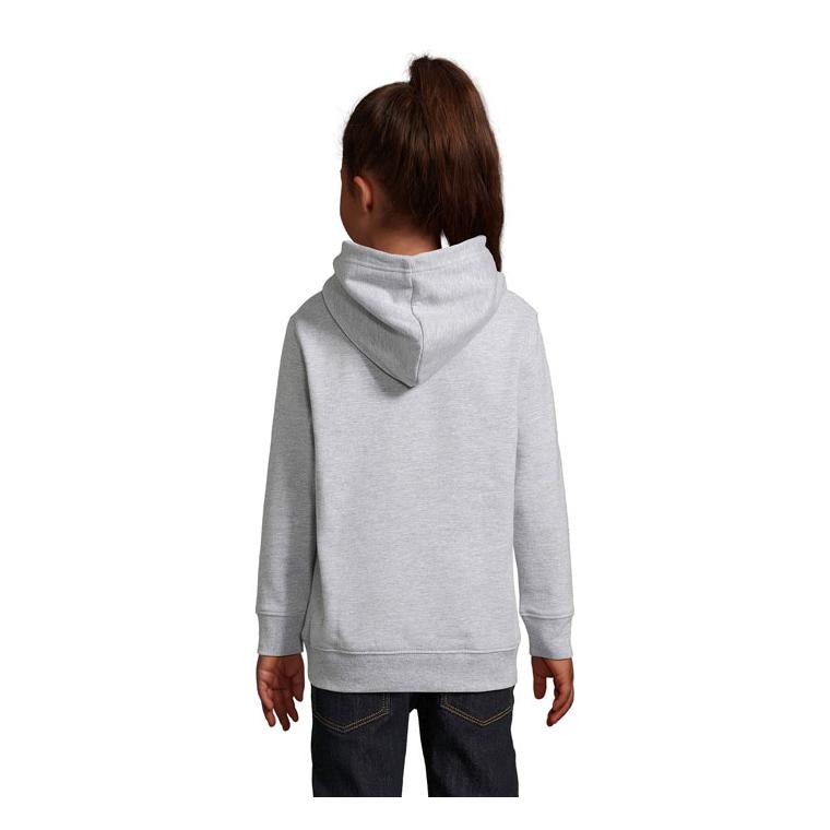 Pulover CONDOR KIDS Gri melange 4XL