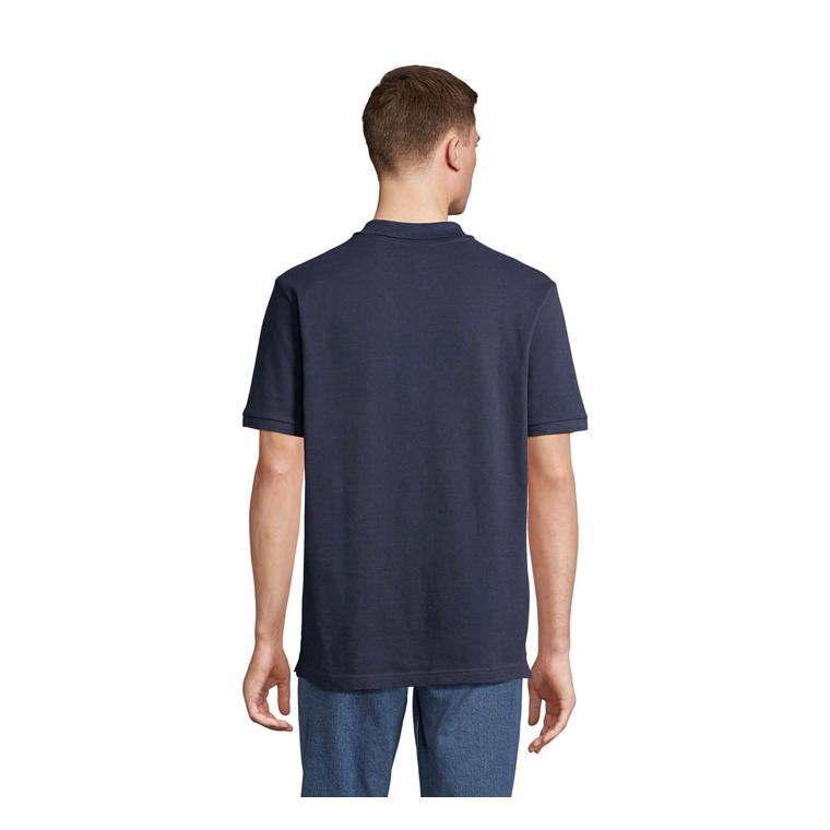Tricou Polo bumbac organic 210 g PEGASE French Navy 2XS