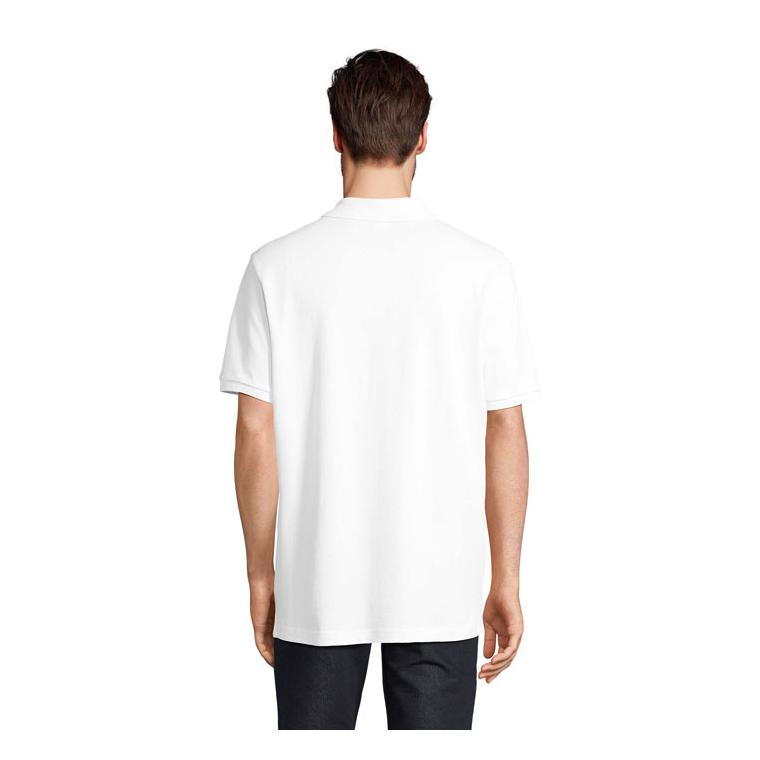 Tricou Polo bumbac organic 210 g PEGASE White L