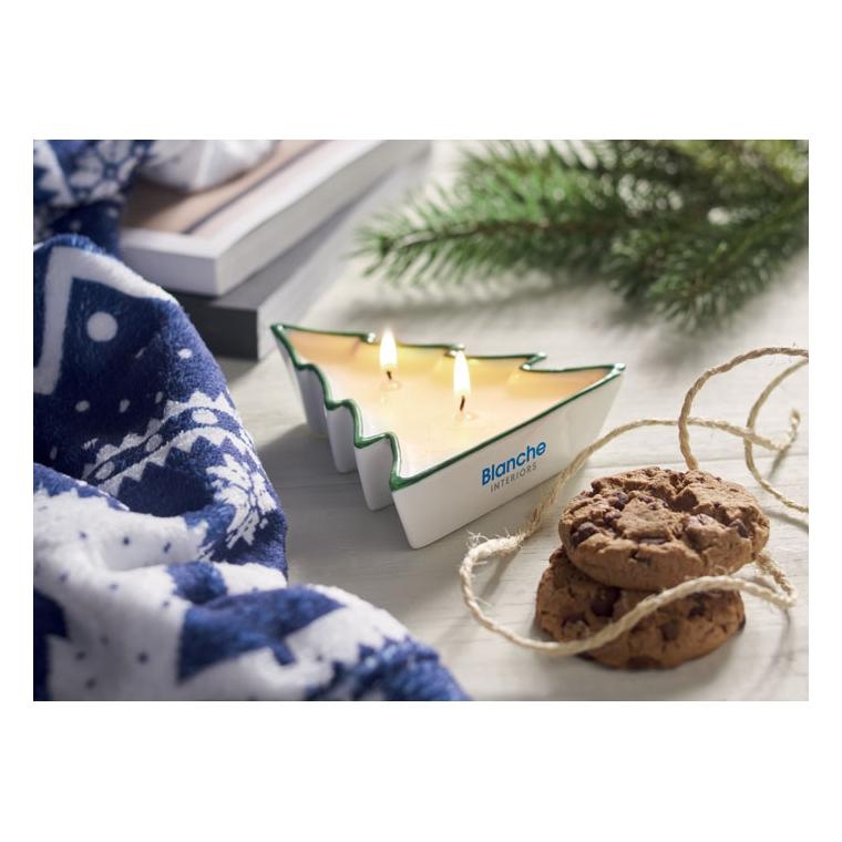 Lumânare bază de plante 60 gr HOLIFIR Verde