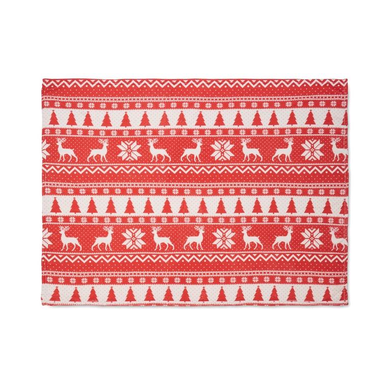 Pătură fleece RPET 190 gr/m² TOSTI Roșu